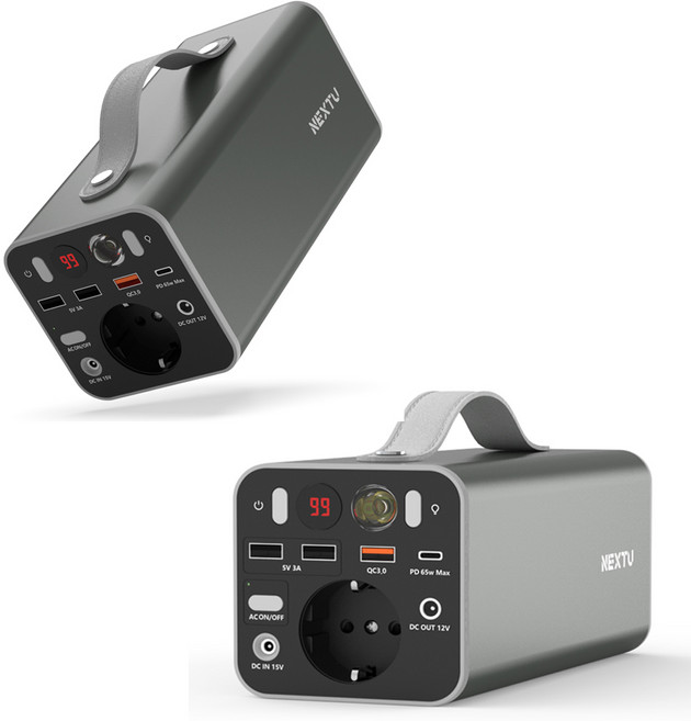 이지넷유비쿼터스 220V 대용량 보조 배터리 정현파 파워뱅크 휴대용 초고속충전 다중 입출력 스마트폰 노트북 캠핑 차박 낚시 + 전용어댑터, 408PB 42000mAh