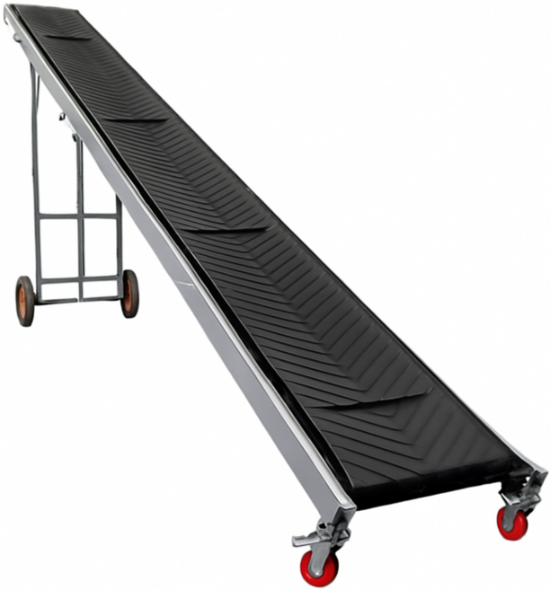 롤링파츠 원격제어 컨베이어 무선 리모컨 미끄럼방지 대형바퀴 고출력 계단 상차 하차 상하차 높이 조절 이동식 전동 자동화 물류 운반
