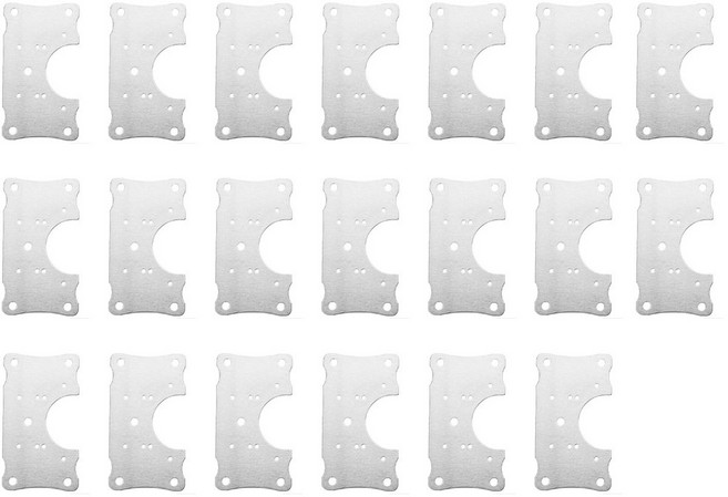 한가득마켓 경첩보강판 20개세트, 20개