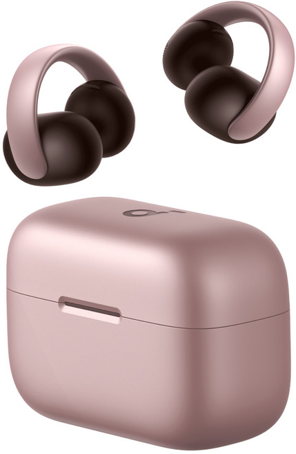 앤커 사운드코어 에어로클립 오픈형 블루투스이어폰, 핑크, A3388