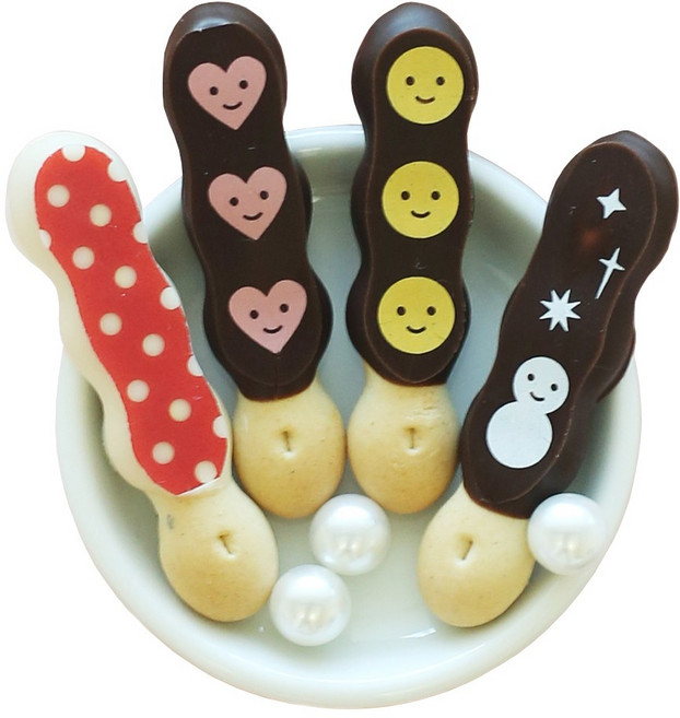 스윗핑크 러브앤스마일 수제 막대과자 만들기 세트, 1세트