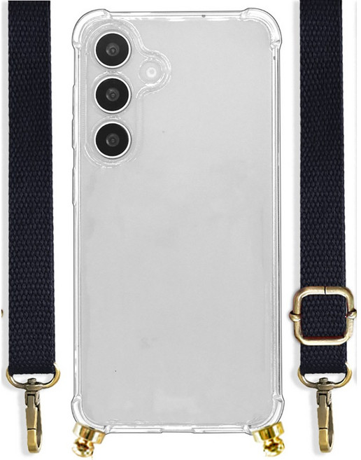 바비듀 목걸이 케이스 스트랩 투명 휴대폰 폰줄 갤럭시