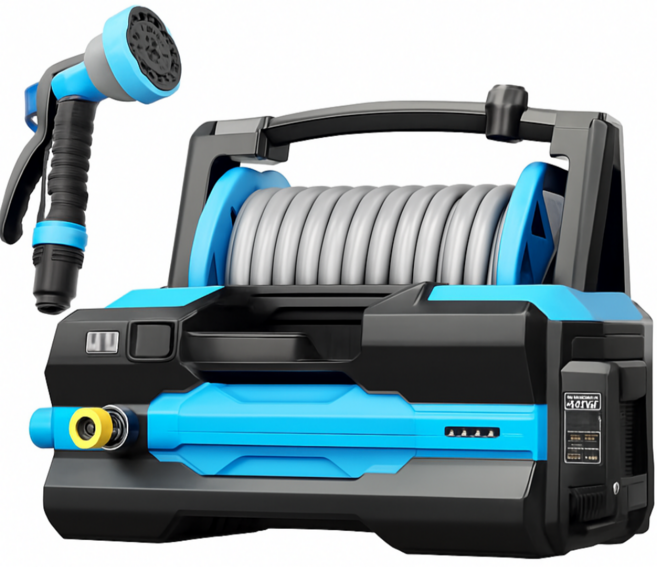 신상테크 전기양수기 양수기 전동 충전식 소형 워터펌프 자동차 세차 농업용 무선 가정용 텃밭 낚시 미니 모터 펌프 수중 자동 고압 물펌프 우물, 옵션3