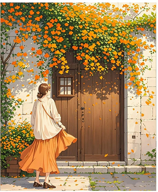 DIY 명화그리기 유화 그림 그리기 아크릴화 30*40cm, 06타입, 1개