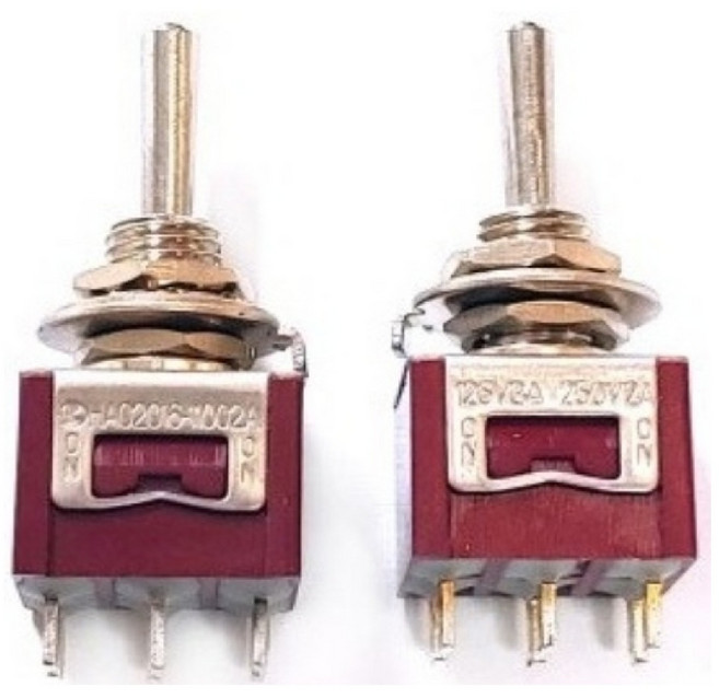 토글스위치 DTS, DTS-6203(6P2단), 1개