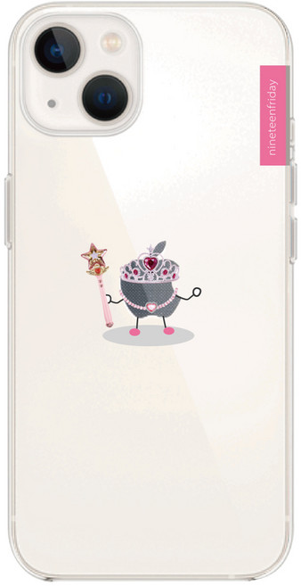 아이폰 로고 공주 스파이 디자인 젤리 맥세이프 케이스 폰케이스