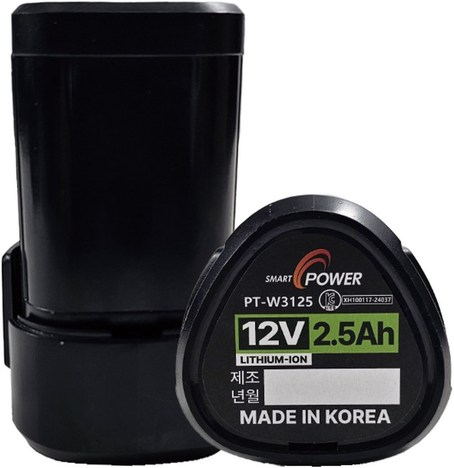 웍스 12V 2.5Ah 호환 배터리 국내제조 삼성SDI정품셀사용 보증A/S 1년, 1개