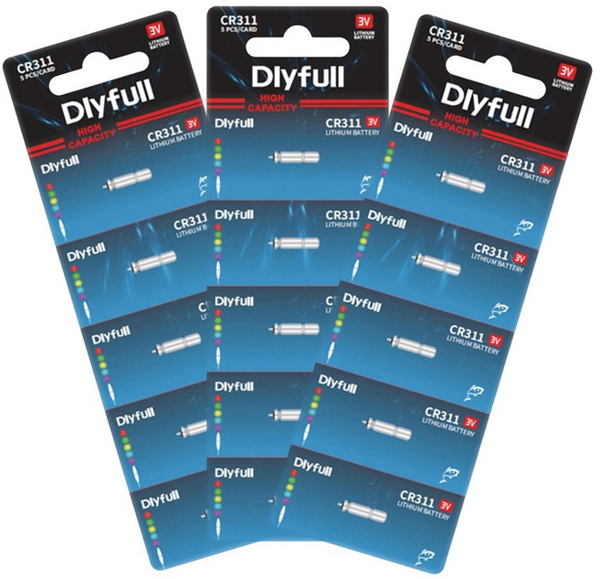 DLY 덕용 케미 리튬배터리 12p CR311, 10개