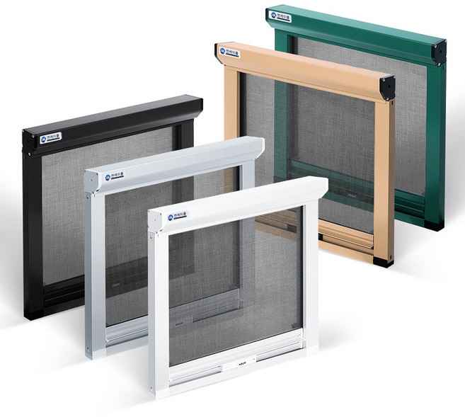 엔케이롤 창문 방충망 롤방충망 자동롤 상하식 PJ 주문제작, 1개