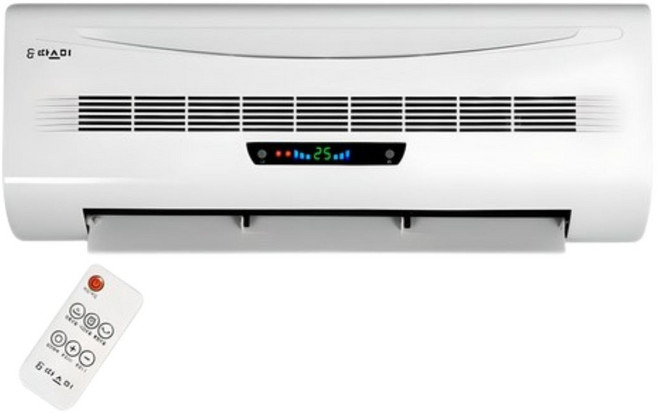 따스미 세라믹 벽걸이 온풍기 2001A