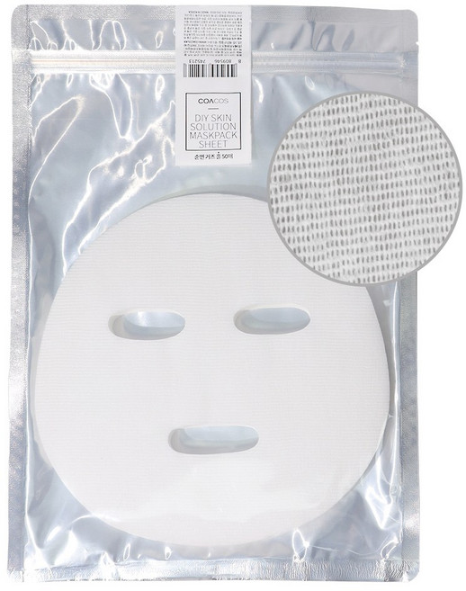 코아코스 마스크시트 순면 거즈홀, 1개
