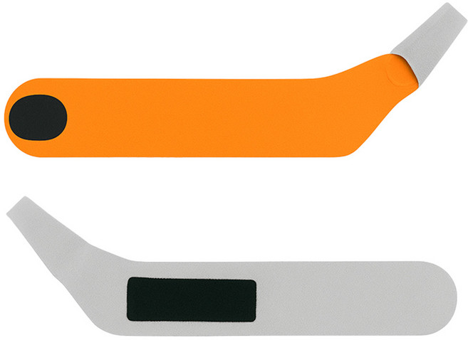 바로핏 초슬림 얇은 손목보호대 오른손용, 그레이, 1개