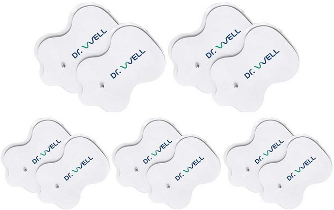 닥터웰 EMS 저주파 마사지기 전용 리필 젤 패드 10매 (5세트)