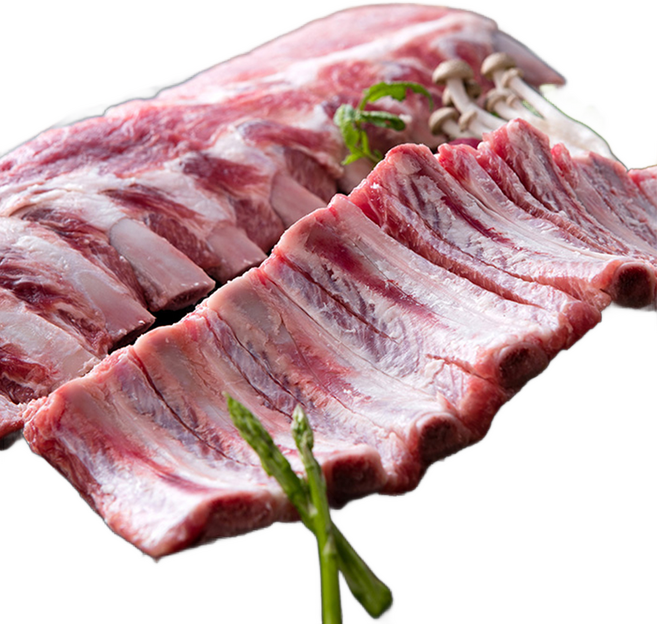 한돈 냉장 등갈비(500gx2), 2개, 500g