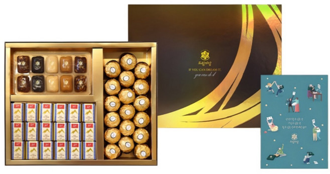 드림미당 선물세트 페레로로쉐 스위스초콜릿세트(대), 1개, 544g