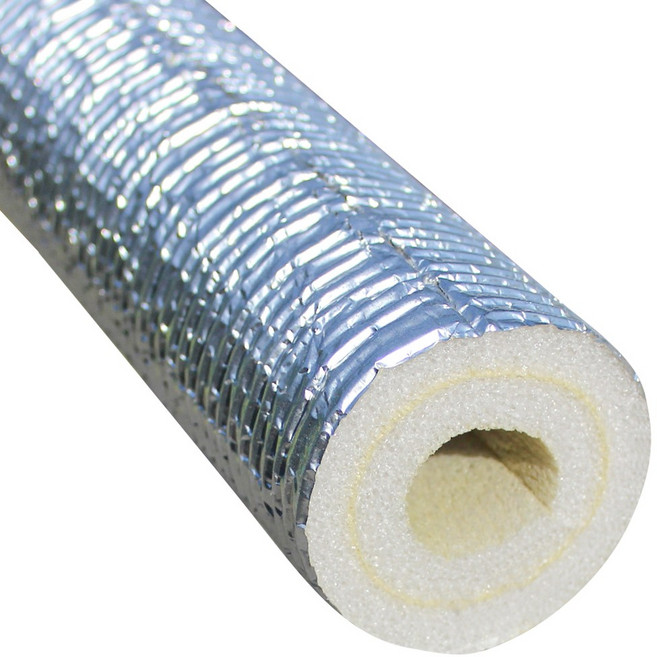 보일러 배관 동파방지 은박 파이프 보온재 단열재 수도관 세탁기 호스 창틀 보일러관 계량기, 1개