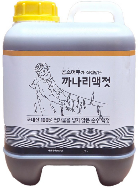 곰소어부 까나리액젓 5kg 4리터 원액100% 국내산, 4L, 1개