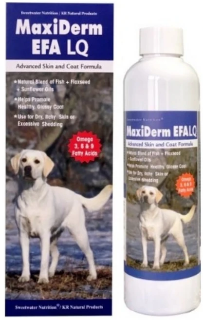 협성로하스 맥시덤리퀴드 반려견 오메가3 피부 모발 케어 237ml + 샴푸/컨디셔너 샘플 증정, 1개 - 쿠팡