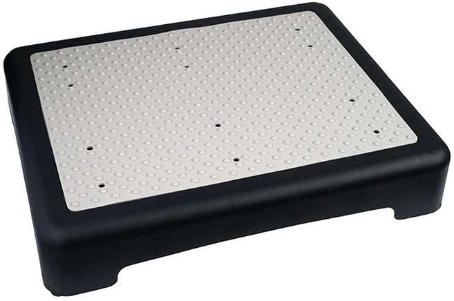 [1+1] 안전 미끄럼방지 어르신 보조계단 발판 발받침대, 1세트, 대형2개