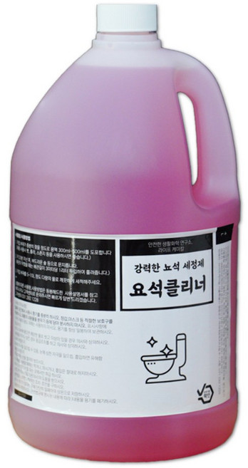 라이프케미칼 요석제거제 요석클리너 변기 찌든때 막힘, 1개, 4L