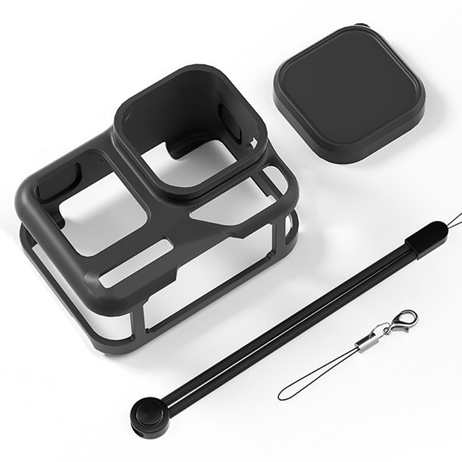 네오스탠다드 DJI 오즈모 액션5프로 소프트 핏 케이스, 1개, 블랙