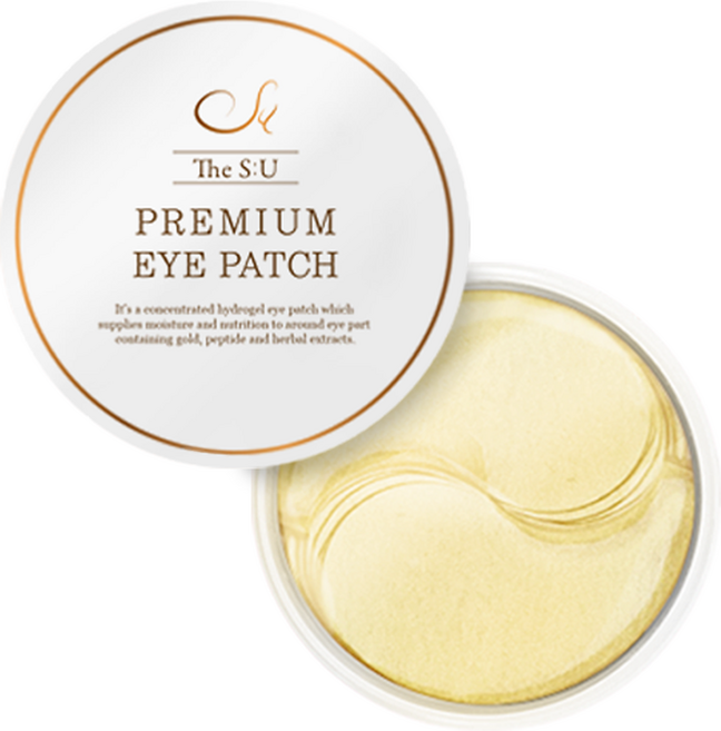 [시즌4] 더에스유 프리미엄 하이드로겔 아이패치 (눈가주름 다크서클 개선) 60%, 60매입, 2개