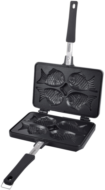 국산 마미스타 4구 붕어빵팬 가스레인지용, 1개