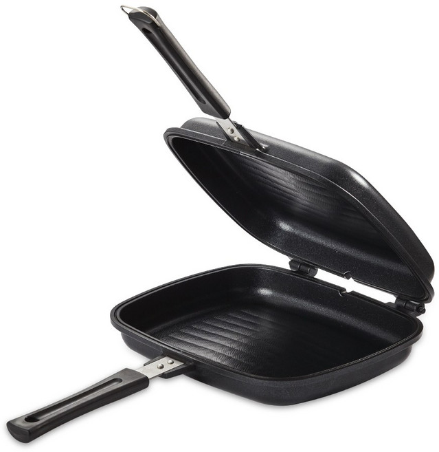 국산 누룽지팬 토스트팬 양면팬 본사직영 티타늄 코팅, 6. IH요리가편한양면팬(인덕션겸용), 1개