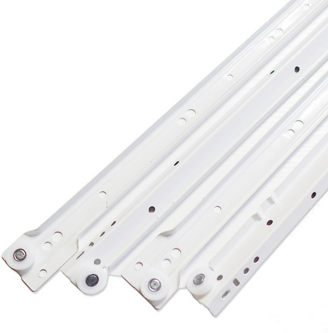 백색레일 서랍용 레일교체 가구용레일 DIY