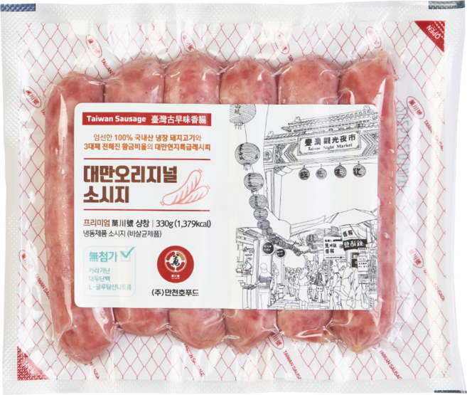 만천호 대만소세지 샹창 330g x 1팩 (오리지날), 1개