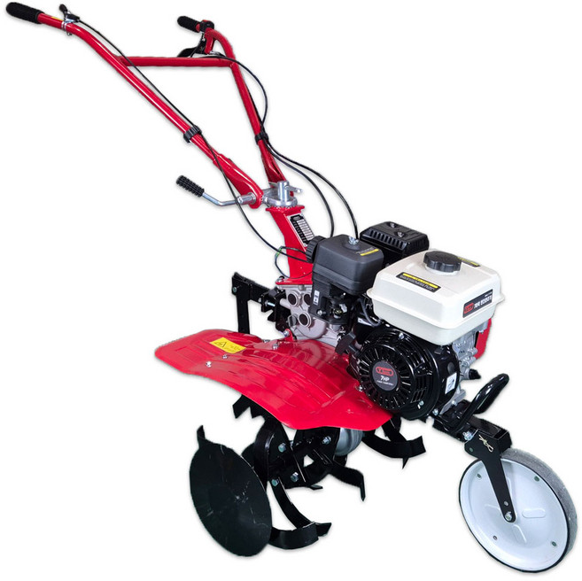 4행정 엔진 텃밭관리기 T04 7마력 소형관리기 미니 경운기 트랙터, 1개