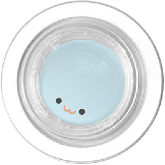 동물 캐릭터 맥세이프 반구 그립톡 스마트톡, 껌딱지 동물, 맥세이프 스마트톡, 가오리짱, 1개