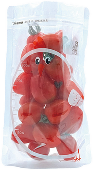 포장지왕 꼬꼬 저장팩(중)600ml, 1개, 100개입, 중(M)