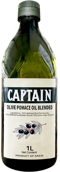 MMMALL 캡틴 포마스 올리브오일, 1개, 1L