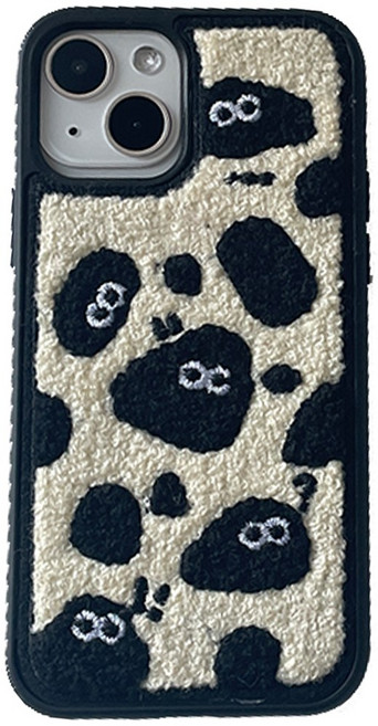 귀여운 검댕이 먼지 캐릭터 뽀글이 숯검댕이 깜댕이 아이폰 갤럭시 털 케이스 폰케이스