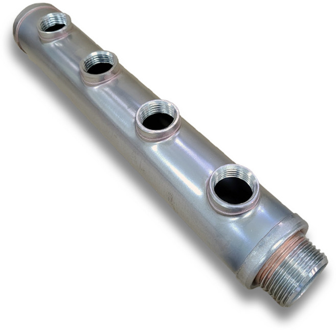 보일러 분배기 스텐 공바 25A 4구 반메인