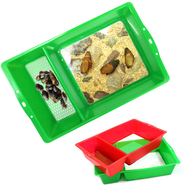 다슬기 수경 고디 채집통 유리창(소) 체험현장 국산, 1개