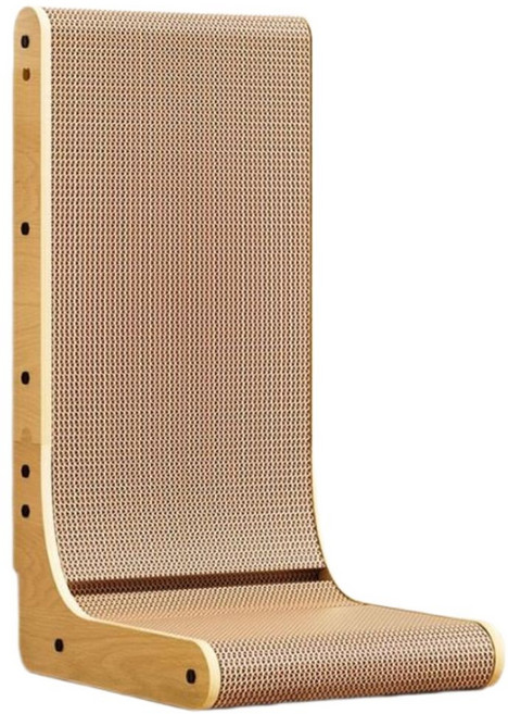 몽미르 L자 수직형 대형 스크래쳐, 1개, 혼합색상