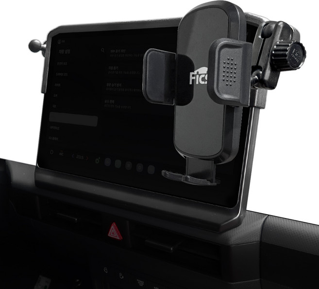 픽스 PV5 차량용 핸드폰 거치대 세트, 블랙, 1세트