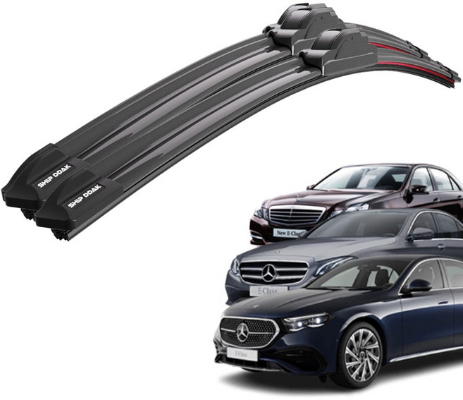 1+1 벤츠 E클래스 전차종 순정 호환형 초밀착 와이퍼 윈도우 브러쉬 와이퍼블레이드, T2-E클래스 W213(16-현재)-600+550/H