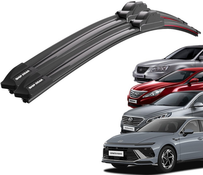 1+1 쏘나타 NF YF LF DN8 N 전차종 초밀착 와이퍼 윈도우 브러쉬 와이퍼블레이드, SDT-소나타 디엣지(23-현재)650+450/A