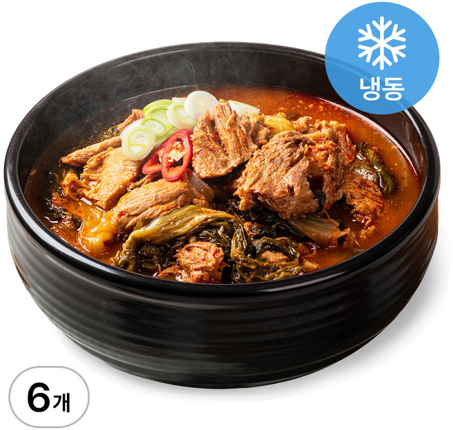 소담소담 매콤 순살 우거지 해장국, 6개, 1kg