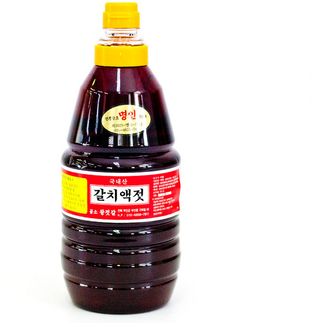 곰소 갈치액젓 부안 국내산 김장 젓갈, 1개, 1.8L
