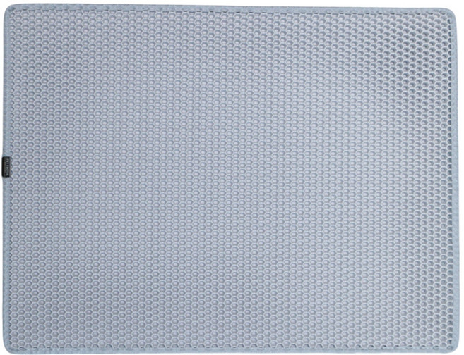 펫톡톡 고양이화장실 사막화방지 벌집 모래매트 대형 특대형 플러스, 벌집엠보 연회색, 1개