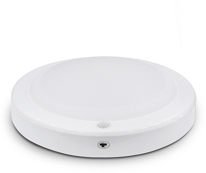 복도 현관조명 움직임 감지 원형 센서등 불투명커버, 주광색(하얀빛)