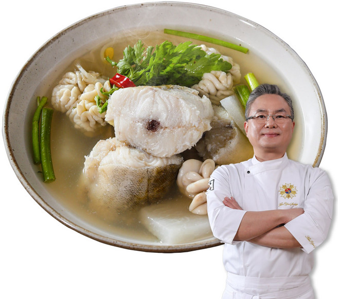 [황씨네옹고집] 안유성 명장의 속 시원한 대구탕(원물4+육수4+소스2팩포함), 1세트, 3.2kg