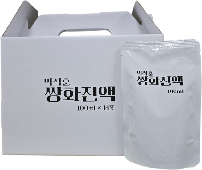 한의사와 약학박사가 만드는 박석훈 쌍화 진액 정읍 쌍화차, 3박스, 14개입, 100ml, 100mg