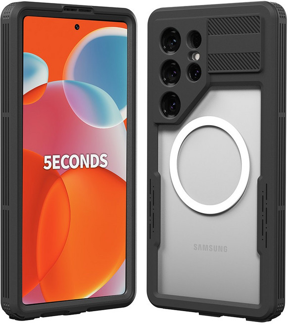 5세컨즈 에어범퍼 풀커버 물놀이 방수 케이스, 1개, 갤럭시S25울트라