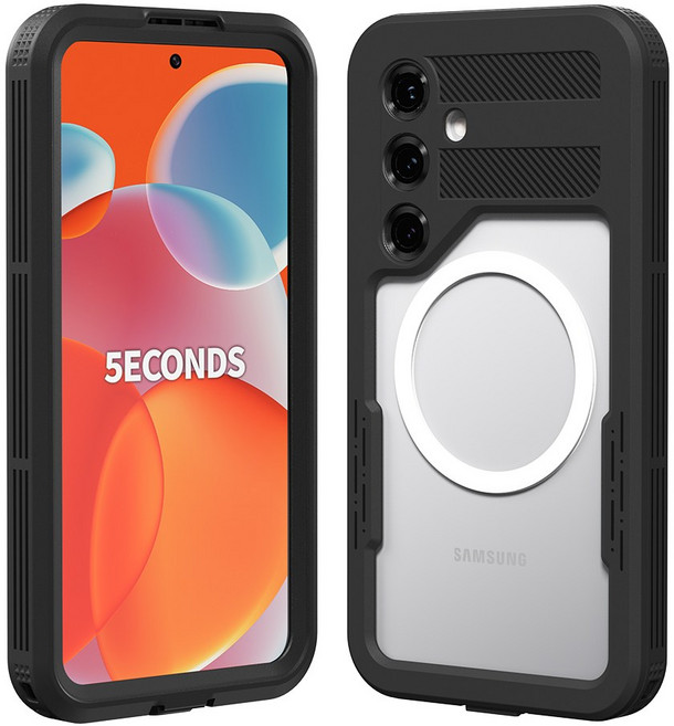 5세컨즈 에어범퍼 풀커버 물놀이 방수 케이스, 1개, 갤럭시S24