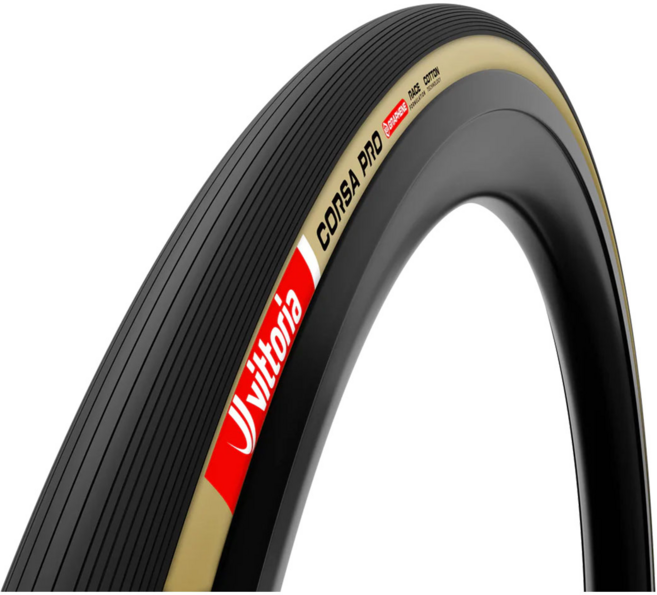 비토리아 코르사 프로 튜브타입 파라 26C 로드자전거 타이어, 1개